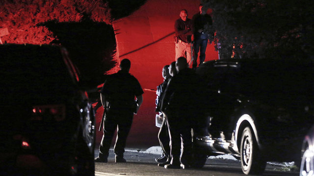 Police investigated a shooting in Orinda, Calif., at a house rental.