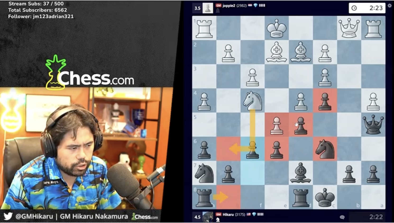 Twitch Streamer GMHikaru Banned