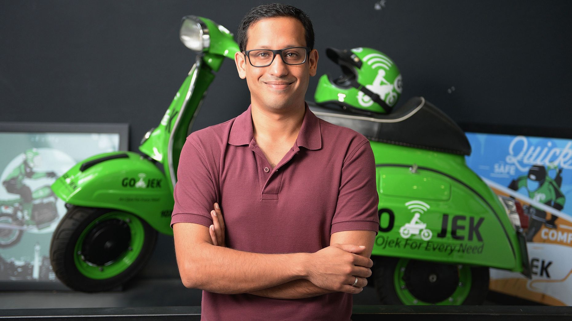 Nadiem Makarim, The CEO and Founder of Indonesia's Go-Jek. © The Information