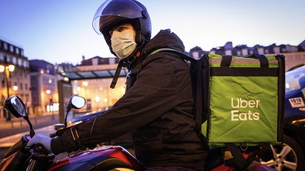 motorcycle uber eats