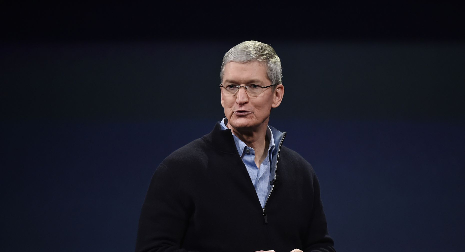 apple ceo tim cook. photo by bloomberg.