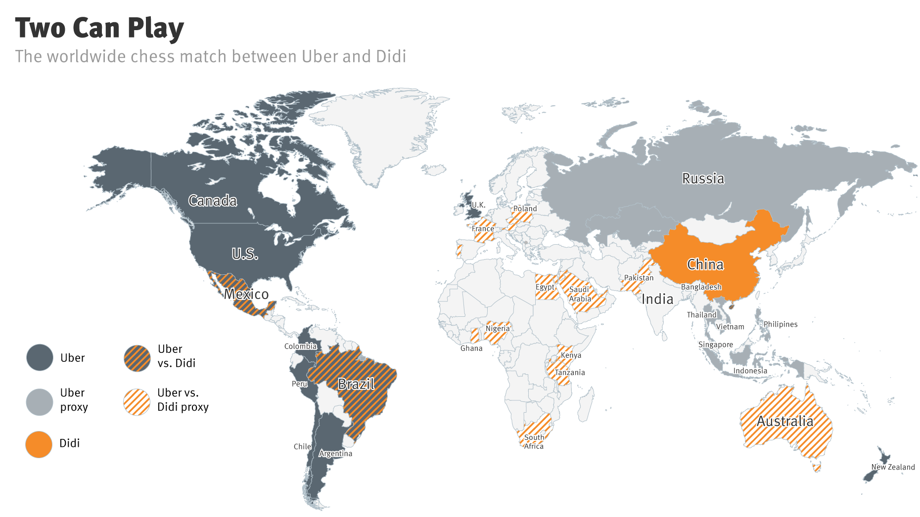 The New Global Order in Ride Hailing: Didi vs. Uber u2014 The Information